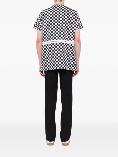 Tricou Givenchy în carouri negru