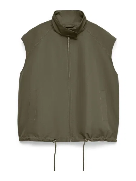 VERO MODA Vestă VMKIMMIE oliv