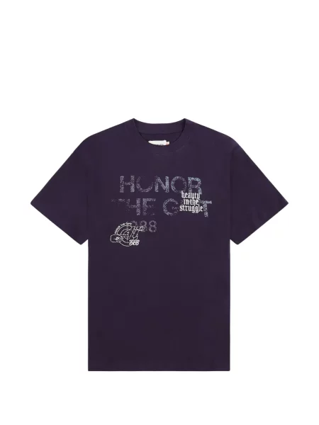 Tricou Honor The Gift cu imagine negru