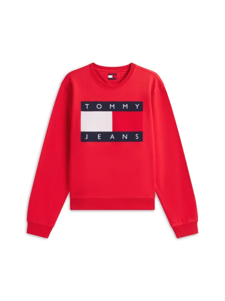 Palton Tommy Jeans alb