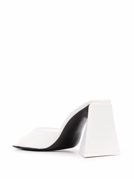 Sandale The Attico alb