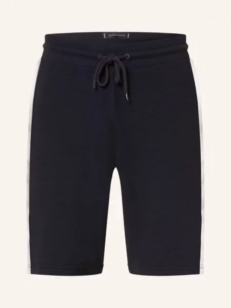 Tommy Hilfiger Pohodlné Domácí Šortky tmavě modrá