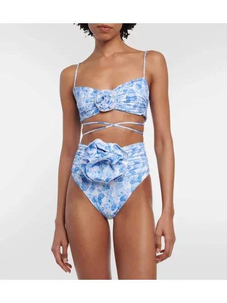 Bikini Magda Butrym cu model floral