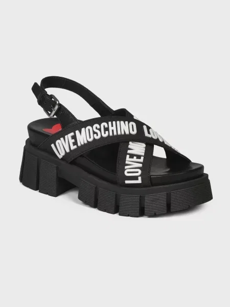Босоножки Love Moschino черные