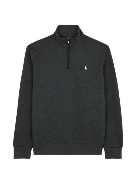 Vlněný kostkovaný čepice Polo Ralph Lauren šedý