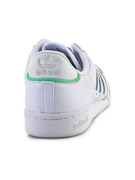 Csíkos félcipő Adidas fehér