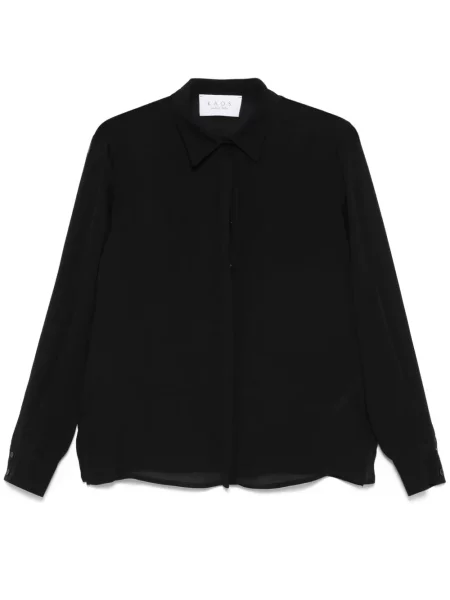 Cămașă Kaos din crep negru