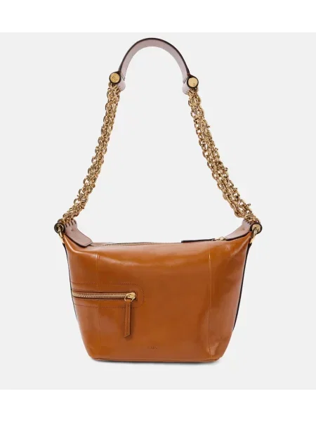 Colier Chloé din piele negru