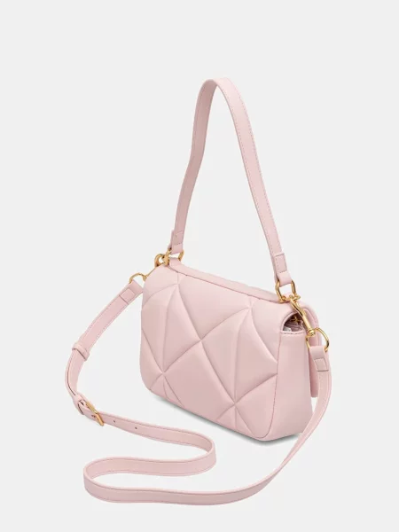 Кожаная сумка через плечо Love Moschino