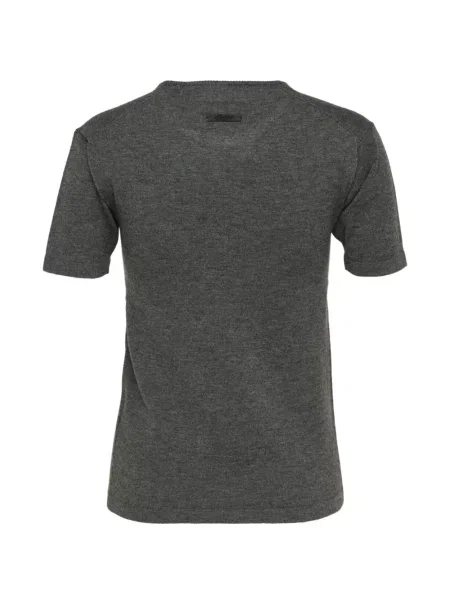Μπλούζα Fear Of God Essentials με αυτόγραφο γκρι