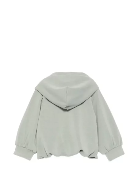 Bluza rozpinana dziecięca Emporio Armani zielona
