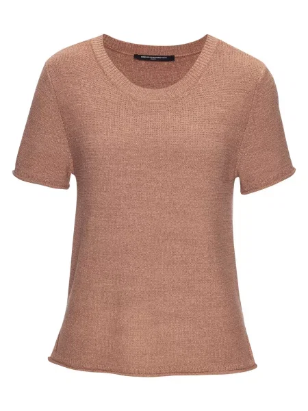 FRENCH CONNECTION Pulover taupe gri
