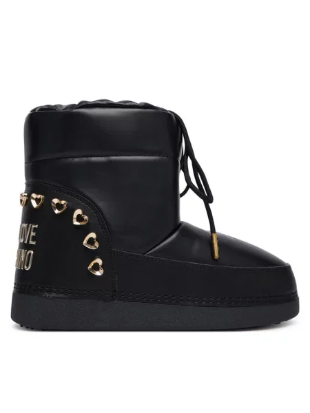 Śniegowce LOVE MOSCHINO czarne
