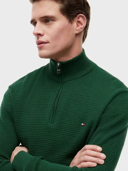 Свитер Tommy Hilfiger зеленый