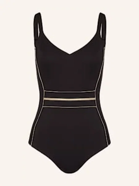 Charmline Strój Kąpielowy Modelujący Body Power schwarz czarny