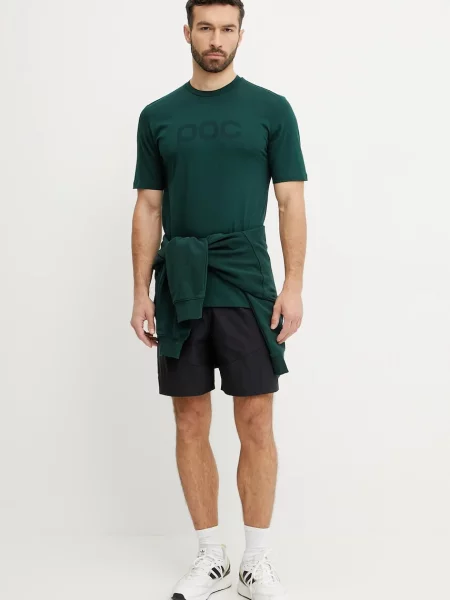 Футболка POC з принтом зелений