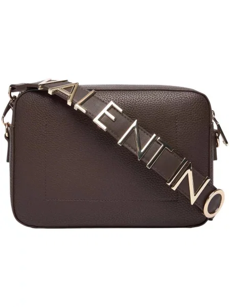 Geanta crossbody Valentino din piele maro