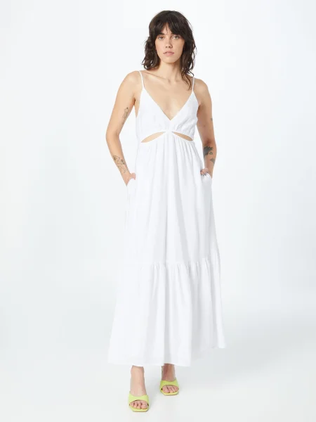 Abercrombie & Fitch Rochie de vară alb