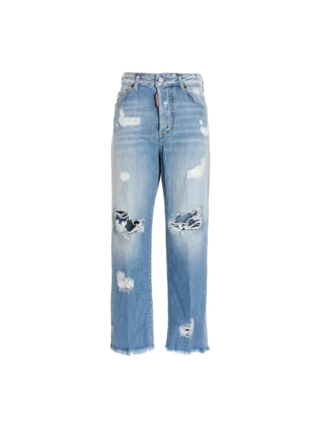 Proste jeansy Dsquared2 niebieskie