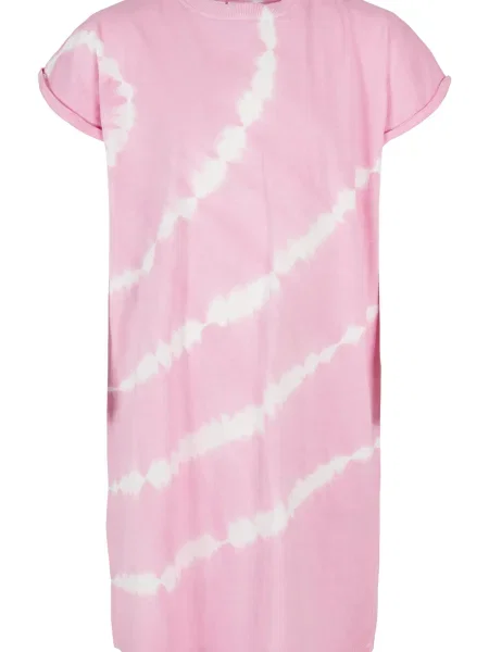 Urban Classics Rochie deschis / alb roz