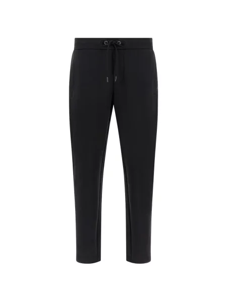 Pantaloni Paul & Shark din fleece alergare negru