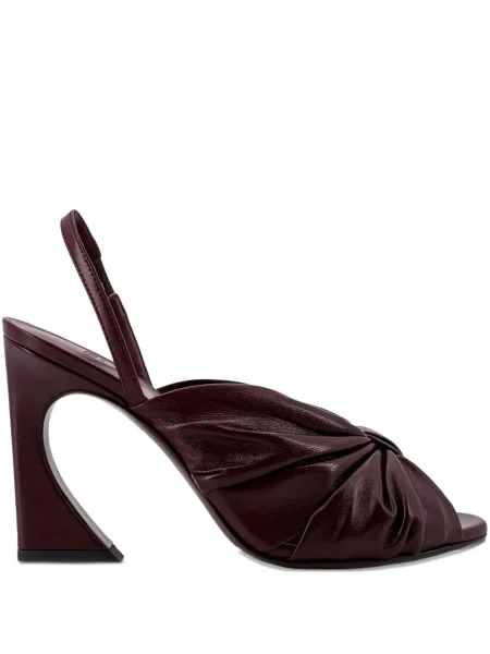 Pantofi cu toc Fendi violet