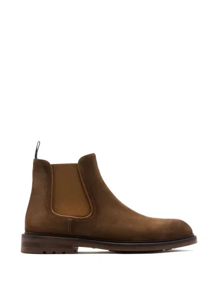 Botine chelsea Magnanni din piele de căprioară maro