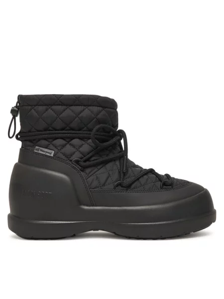 Moon Boot Škornji za sneg Mb Mezzaluna Quilted Mid Wp črna