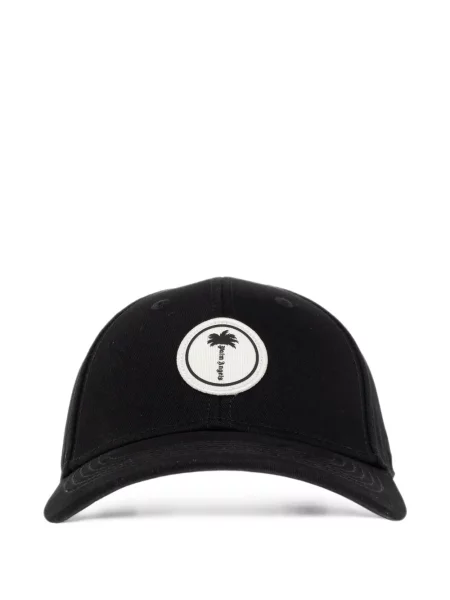 Șapcă Palm Angels cu autograf negru