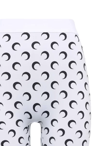 Pantaloni Marine Serre din jerseu alb