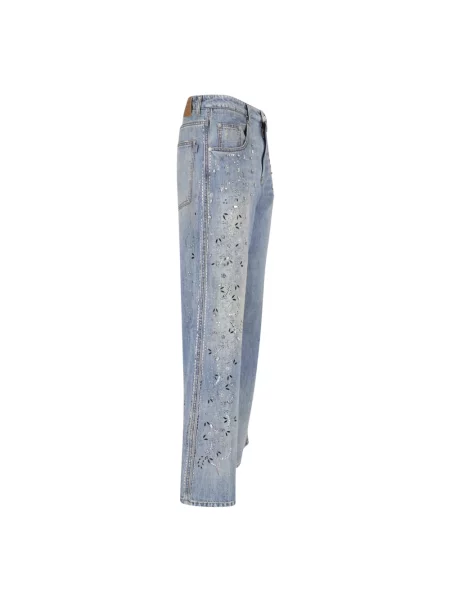 Jeansy Ermanno Scervino niebieskie