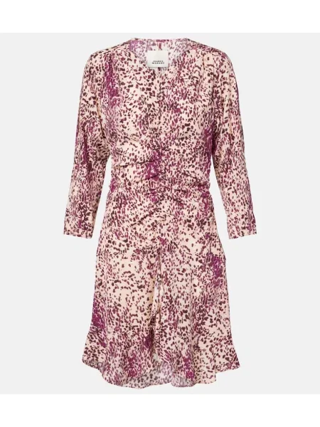 Rochie Isabel Marant de mătase cu imagine