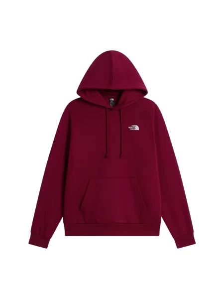 Bluza The North Face Evolution Simple Dome Regular Hoodie burgundy crush czerwona