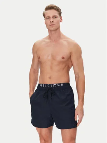 Plavecké šortky Tommy Hilfiger Drawstring Dw desert sky modré