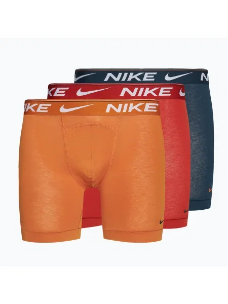 Nike Dri-FIT Ultra Comfort férfi boxeralsó 3 pár monarch/sárkányvörös/armony navy. Méret: L sötétkék