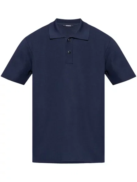 Tricou polo Jacquemus albastru
