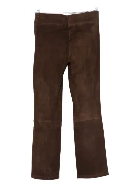Pantaloni Arma din piele de căprioară maro