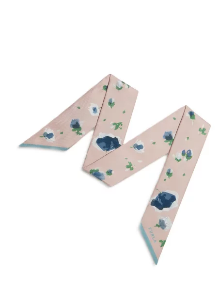 Furla Шарфи та хустки Шовк синій