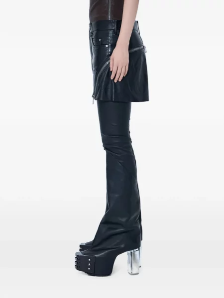 Fusta mini Rick Owens negru