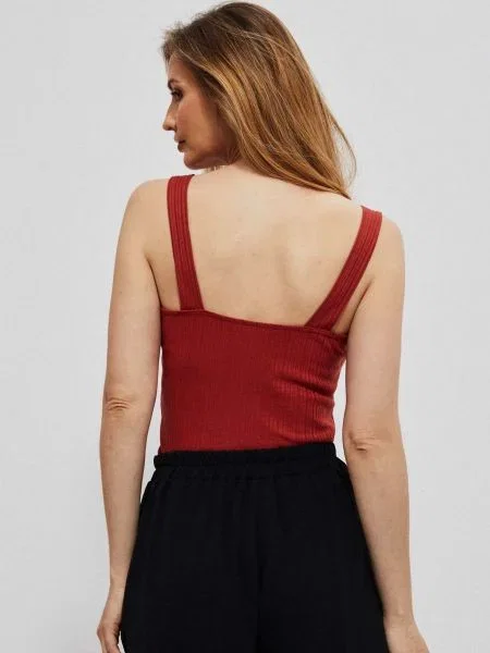 Top Marisse cu bretele late negru