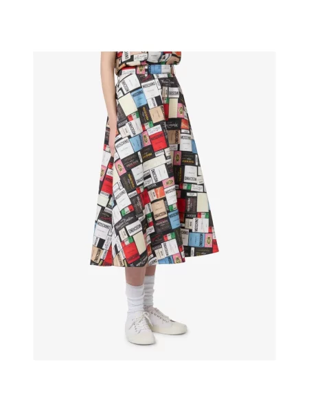 Spódnica Moschino z nadrukiem