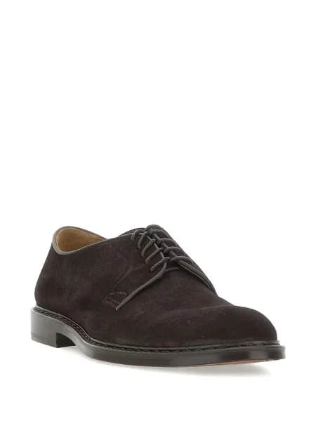 Pantofi derby Doucal's din piele maro