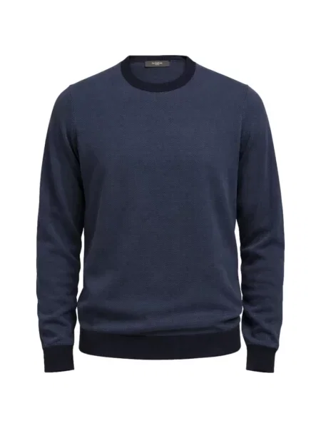 Sweter Zanone niebieski