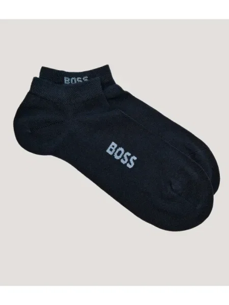 BOSS șosete 2P AS Logo Bamboo negru