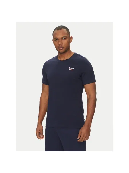 Reebok Póló Regular Fit sötétkék