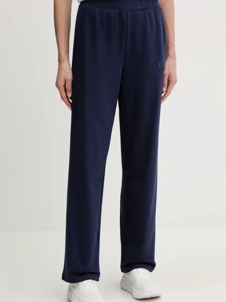 Dkny pantaloni de trening bleumarin uni