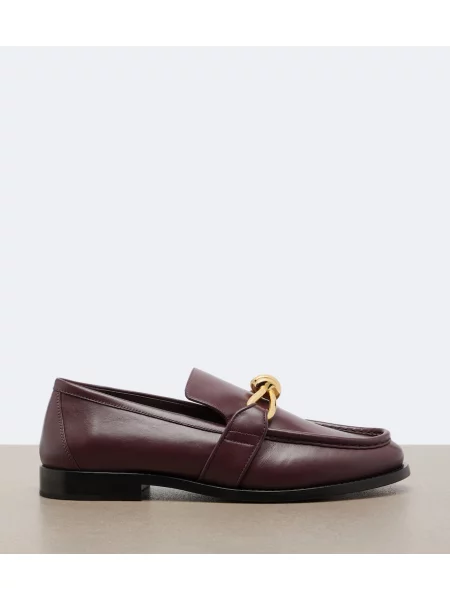 Pantofi loafer Bottega Veneta din piele