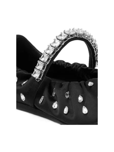 Balerinki Jimmy Choo skórzane czarne