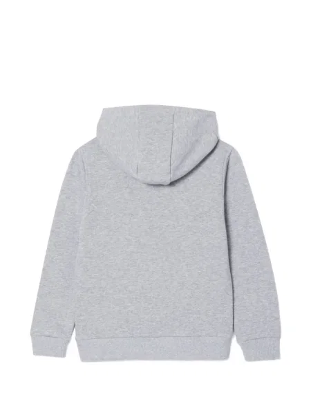 Bluza z kapturem dziecięca Lacoste szara