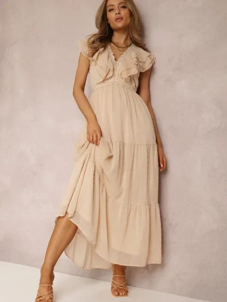 Rochie Iriope bej